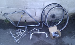 Stripped down by Taylored Cycles.